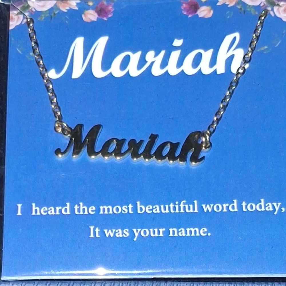 Mariah Gold Necklace